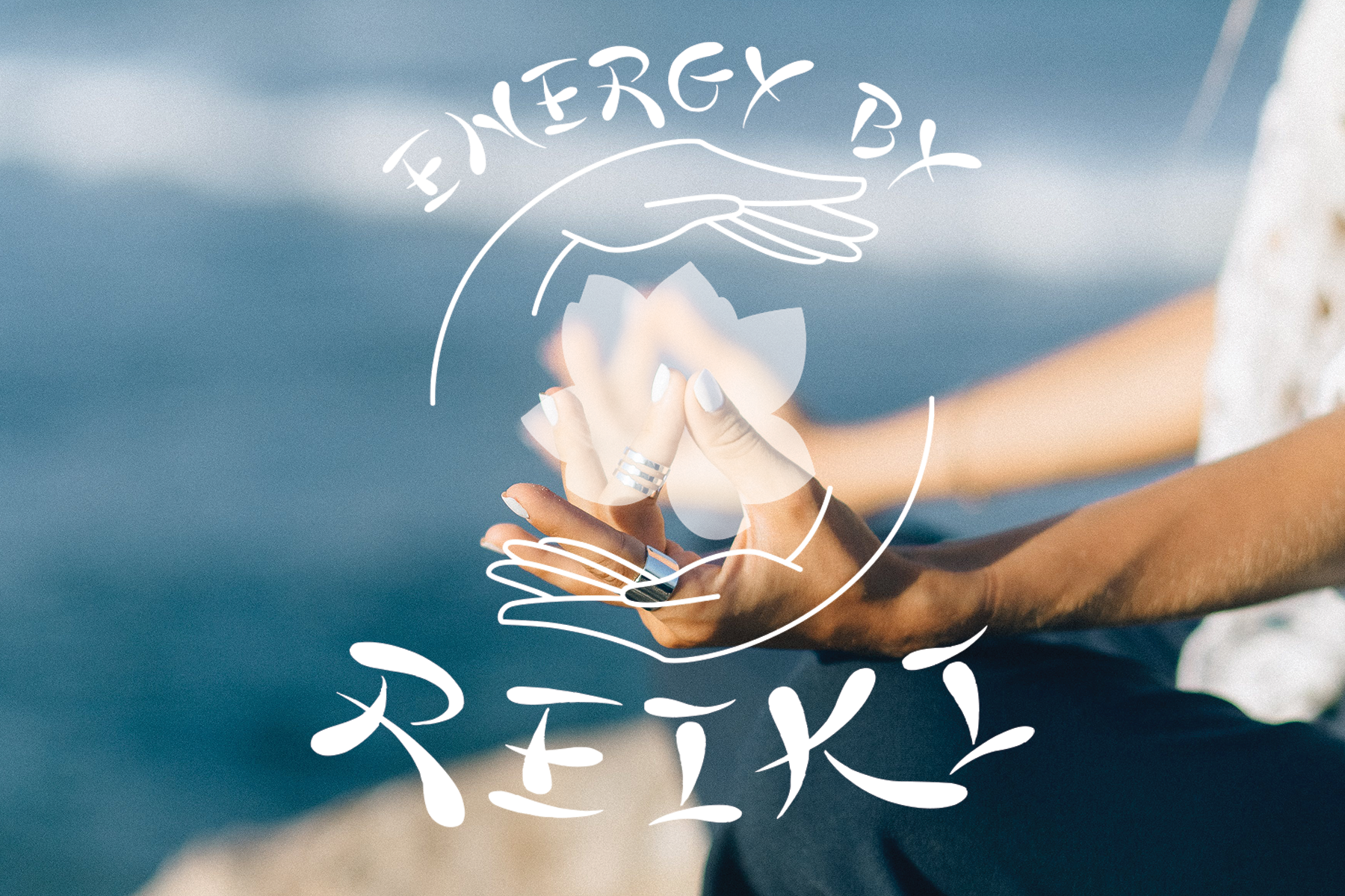 Logo and Website Design for Energy By Reiki Company